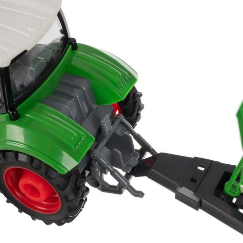 Remote Controlled Toy Tractor with Trailer – Functional Tipping Trailer and LED Lights (WNDR24850) - Image 5