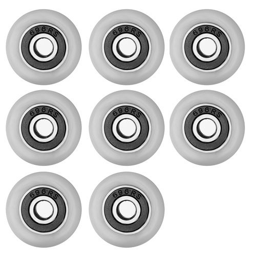 Shower Cabin Rollers – Set of 8 | Universal Fit, Ball Bearings, Smooth & Silent (WNDR25513) - Image 6