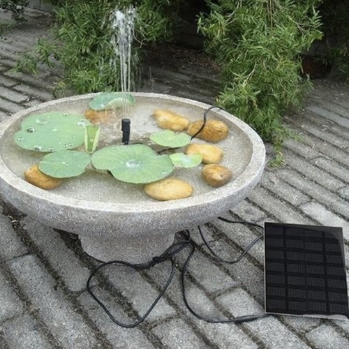 Solar Fountain for Ponds – Eco-Friendly Garden Water Pump with Filter & 4 Spray Modes (WNDR25184) - Image 3