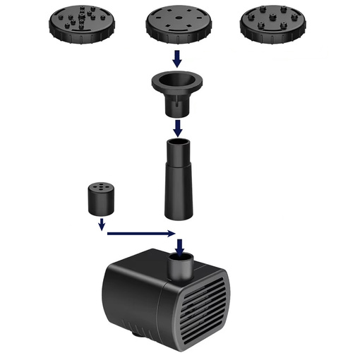 Solar Fountain for Ponds – Eco-Friendly Garden Water Pump with Filter & 4 Spray Modes (WNDR25184) - Image 7