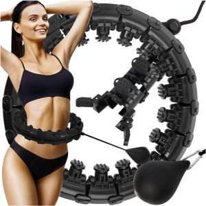 Strong Hula Hoop with Weights & Massage Studs for Effective Weight Loss (WNDR25208)