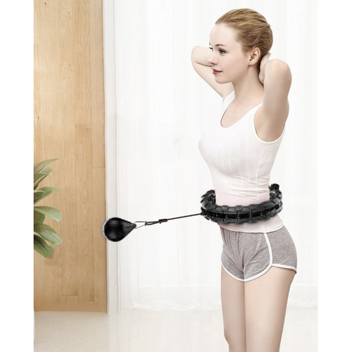 Strong Hula Hoop with Weights & Massage Studs for Effective Weight Loss (WNDR25208) - Image 4