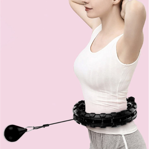 Strong Hula Hoop with Weights & Massage Studs for Effective Weight Loss (WNDR25208) - Image 5