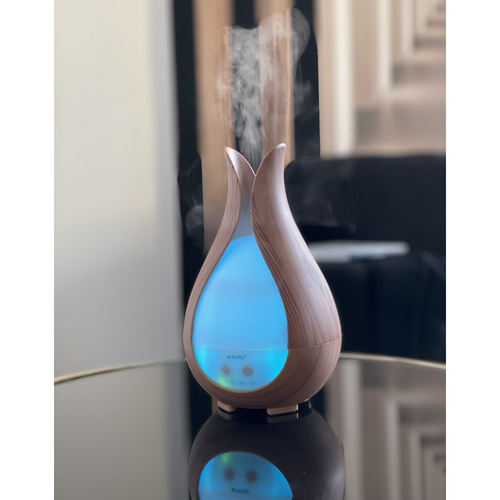 Ultrasonic Humidifier & Aroma Diffuser – LED Night Lamp with Essential Oils (WNDR24610) - Image 2