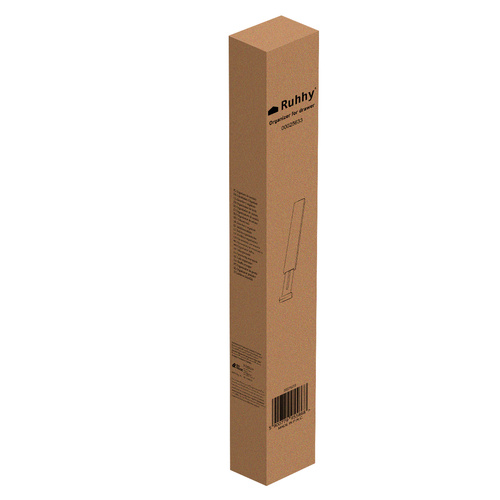 Natural Bamboo Adjustable Drawer Dividers – Set of 4 (WNDR25633) - Image 9