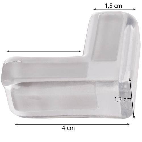 Corner Protectors – 12 pcs - Transparent Baby Safety Bumpers (WNDR25634) - Image 4