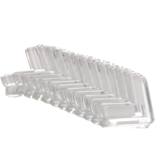 Corner Protectors – 12 pcs - Transparent Baby Safety Bumpers (WNDR25634) - Image 8