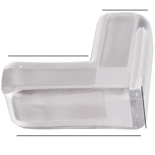 Corner Protectors – 12 pcs - Transparent Baby Safety Bumpers (WNDR25634) - Image 9
