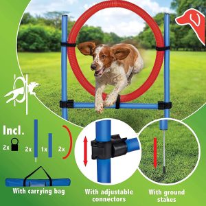 Dog Toy Jumping Ring 85 x 3 cm (EDC)