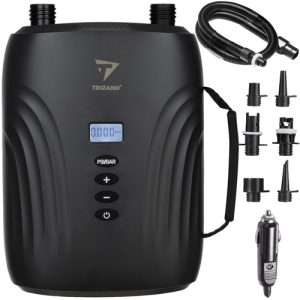 Electric SUP Pump – High-Pressure Portable Inflator for SUP Boards, Kayaks, Dinghies & Mattresses (WNDR25262)
