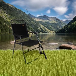 Folding Camping & Fishing Chair – Heavy-Duty Outdoor Chair with Armrests (WNDR25470)