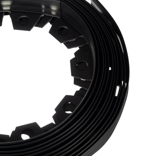 Flexible Garden Lawn Edge – 10m Black Border with 20 Mounting Pegs (WNDR24561) - Image 11