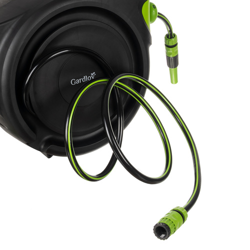 25m Automatic Garden Hose Reel with Wall Mount (WNDR25509) - Image 14