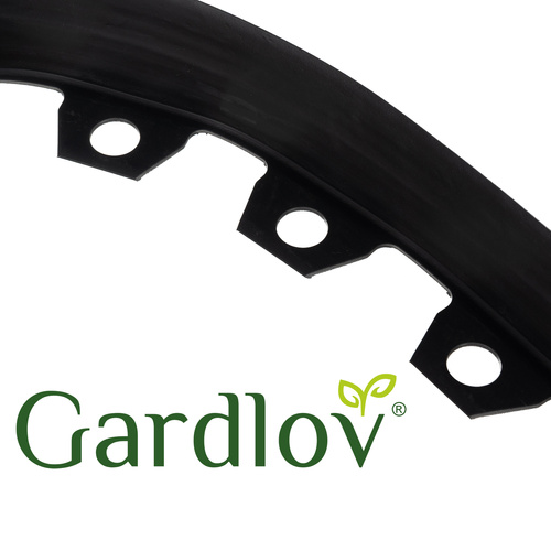 Flexible Garden Lawn Edge – 6cm x 10m Black with 20 Pegs (WNDR24562) - Image 14