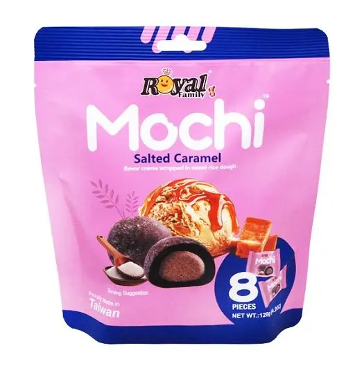 Royal Family Mochi – Salted Caramel Flavor, 120g