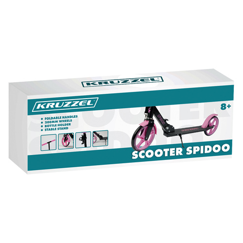 Foldable City Scooter for Kids – 200mm Wheels, Adjustable Handlebar, Foot Brake WNDR18112) - Image 16