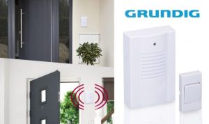 Wireless Doorbell with LED & 16 Chimes – Long-Range Home Alert System (EDC)