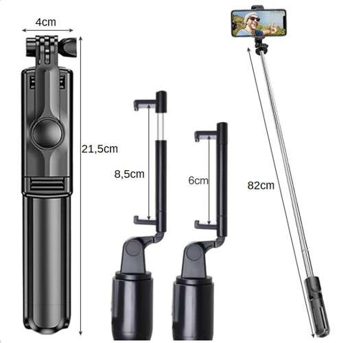 2in1 Selfie Stick & Tripod with Bluetooth Remote(WNDR23518) - Image 11