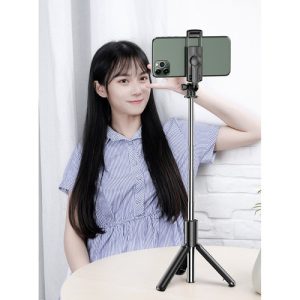 2in1 Selfie Stick & Tripod with Bluetooth Remote(WNDR23518)