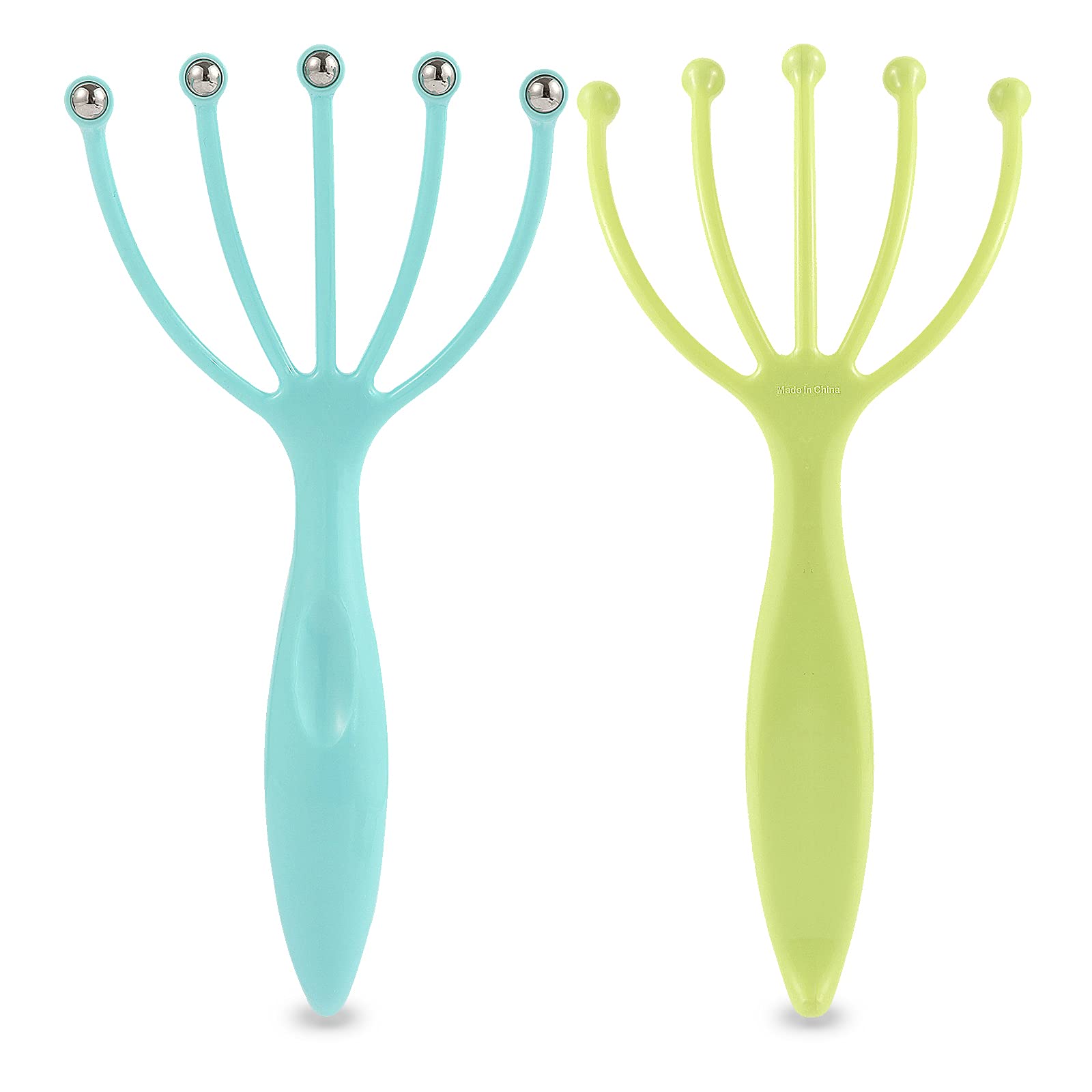 Ergonomic Five-Finger Head Massager – Relaxing Scalp Stimulator for Stress Relief (EDC) - Image 3