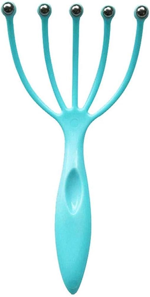 Ergonomic Five-Finger Head Massager – Relaxing Scalp Stimulator for Stress Relief (EDC) - Image 4