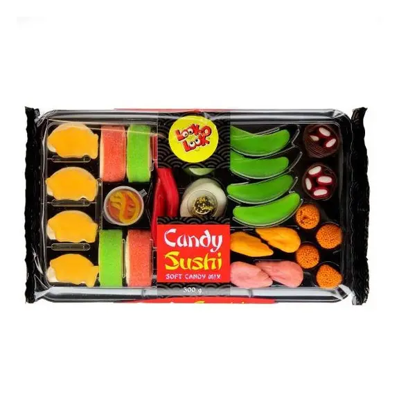 Look O Look Sushi-Shaped Gummy Candy, 300g - Image 2