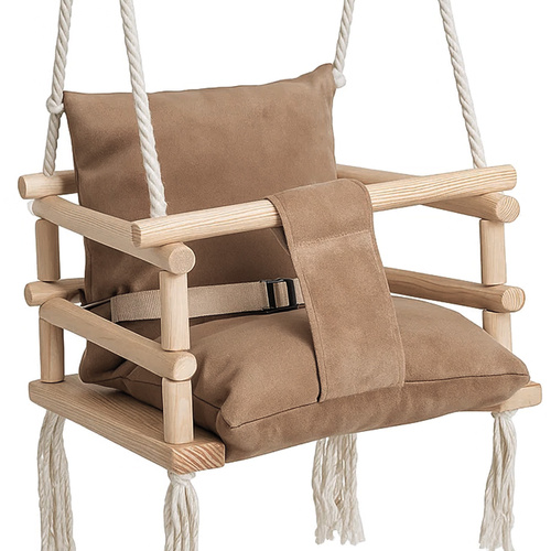 Children's Indoor Swing – Safe & Stylish Hanging Seat – KRUZZEL (WNDR26685) - Image 3