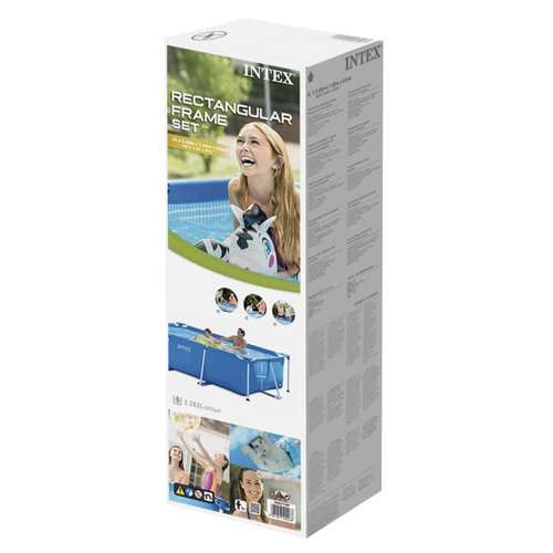 Large Rectangular Frame Garden Pool 300 x 200 x 75 cm – INTEX 28272 (WNDR25169) - Image 5