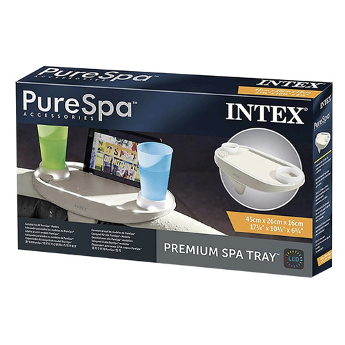 Intex 28520 LED Shelf for SPA – Drink & Device Holder with Soft Illumination (WNDR25195) - Image 5