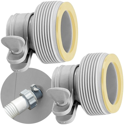 INTEX Adapter B – 32 mm to 38 mm Pool Hose Connectors 2 pcs – Model 29061 (WNDR25194)