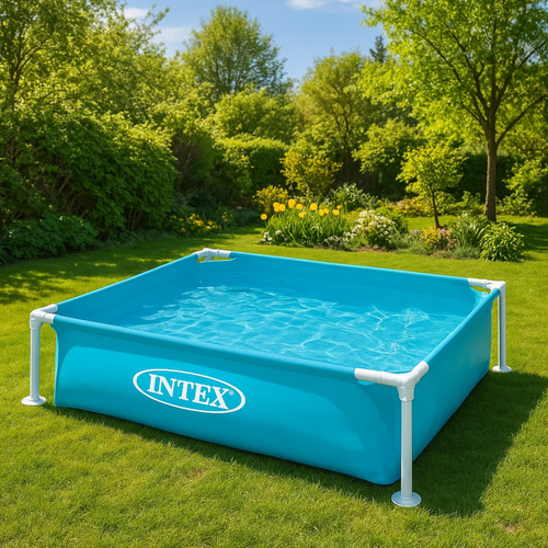 INTEX 57173 Children’s Frame Pool – 122 x 122 x 30 cm | 342L Garden Splash Pool (WNDR25168) - Image 3