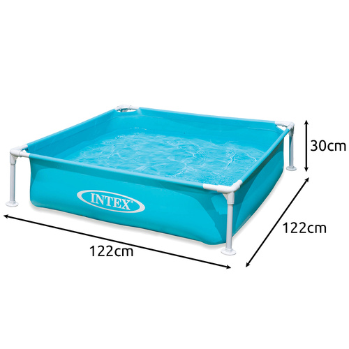 INTEX 57173 Children’s Frame Pool – 122 x 122 x 30 cm | 342L Garden Splash Pool (WNDR25168) - Image 6