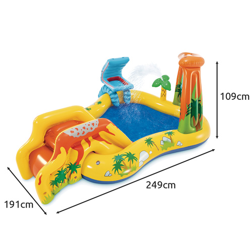 Intex 57444 Water Playground – 5 in 1 Pool, Slide, Fountain, Water Curtain & Basketball (WNDR25167) - Image 11