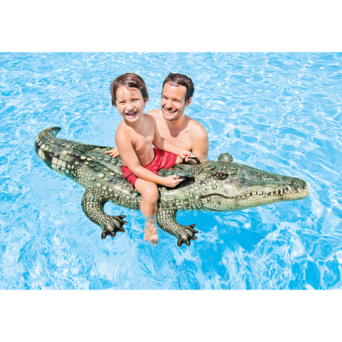 Intex 57551 Crocodile Inflatable Pool Mattress – Fun & Safe Water Ride for Kids (WNDR25162) - Image 4