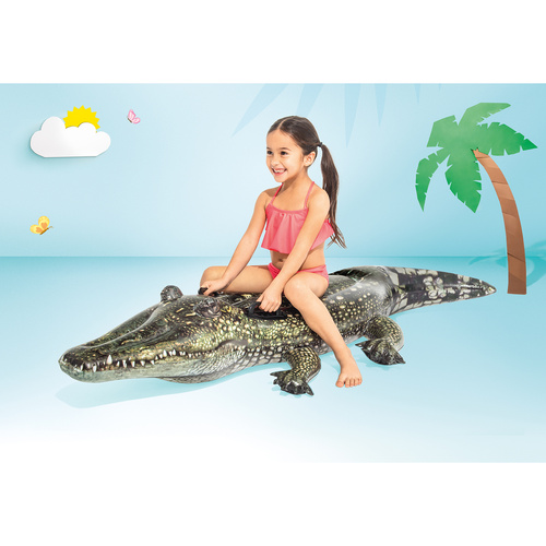 Intex 57551 Crocodile Inflatable Pool Mattress – Fun & Safe Water Ride for Kids (WNDR25162) - Image 7