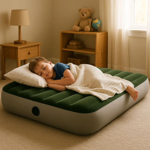 Intex 64170 Inflatable Velvet Tourist Mattress – Single-Person Comfort Anywhere (WNDR25196) - Image 3