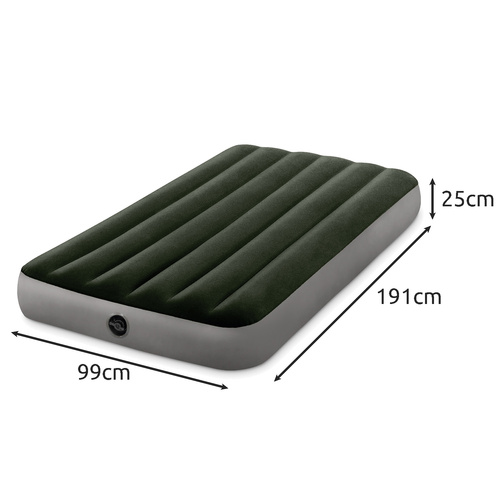 Intex 64170 Inflatable Velvet Tourist Mattress – Single-Person Comfort Anywhere (WNDR25196) - Image 15