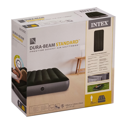 Intex 64170 Inflatable Velvet Tourist Mattress – Single-Person Comfort Anywhere (WNDR25196) - Image 10