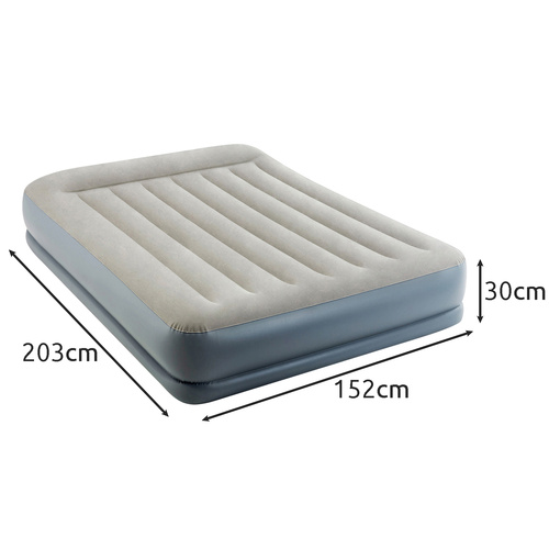 Intex 64118 Double Inflatable Mattress with Built-In Pump (WNDR25197) - Image 13