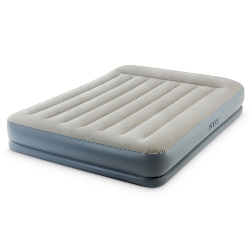 Intex 64118 Double Inflatable Mattress with Built-In Pump (WNDR25197) - Image 10
