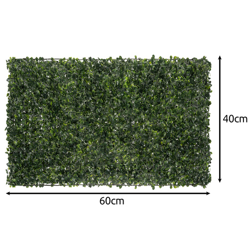 Artificial Boxwood Hedge Panel 60×40 cm – Decorative Fence Mat for Balcony and Walls (WNDR25390) - Image 13