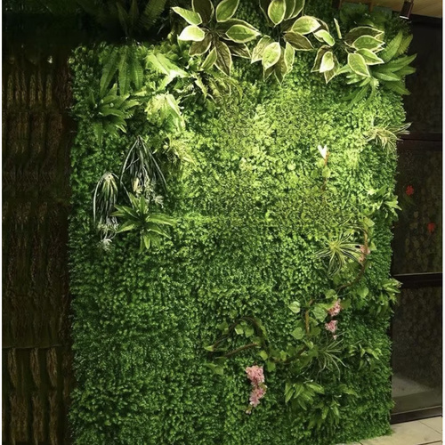 Artificial Boxwood Hedge Panel 60×40 cm – Decorative Fence Mat for Balcony and Walls (WNDR25390) - Image 5