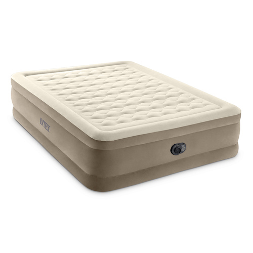 Intex 64428 Inflatable Double Air Mattress with Built-In Pump and Carry Bag (WNDR25198) - Image 10