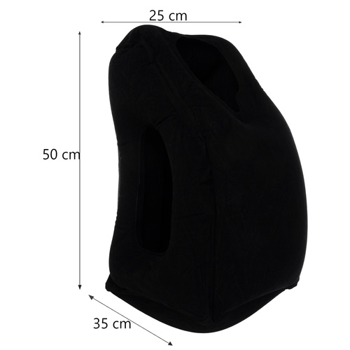 TRIZAND Inflatable Travel Pillow – Ergonomic, Large & Comfortable for Planes, Trains, Cars, and Buses (WNDR25346) - Image 10