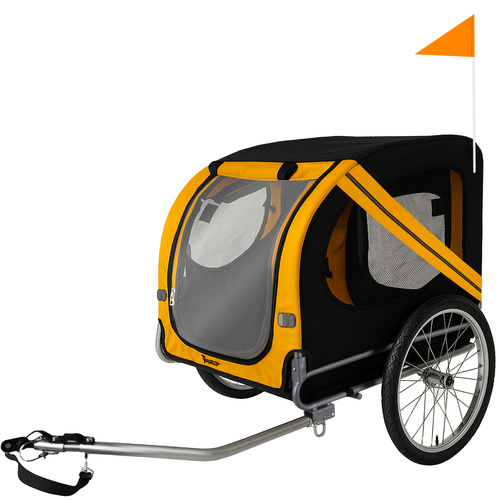 PURLOV Large Bicycle Trailer for Dogs – Safe & Comfortable Pet Transport (WNDR25373) - Image 12