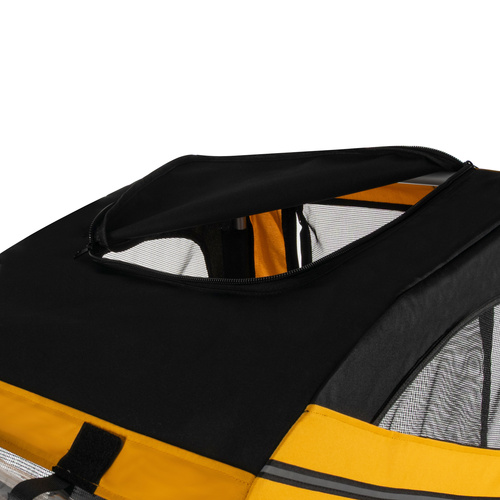 PURLOV Large Bicycle Trailer for Dogs – Safe & Comfortable Pet Transport (WNDR25373) - Image 2