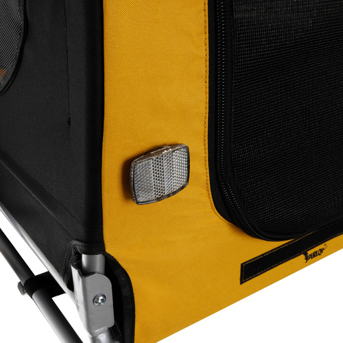 PURLOV Large Bicycle Trailer for Dogs – Safe & Comfortable Pet Transport (WNDR25373) - Image 11