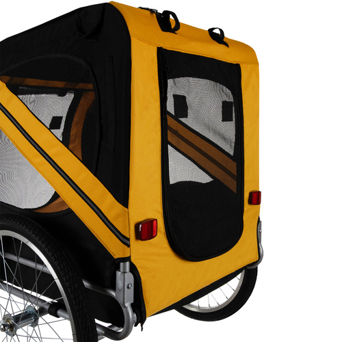 PURLOV Large Bicycle Trailer for Dogs – Safe & Comfortable Pet Transport (WNDR25373) - Image 8
