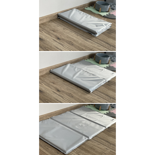 XL 90x50cm Cooling Gel Mat for Dogs & Cats – Foldable, Waterproof, Gray – by PURLOV (WNDR25531) - Image 4