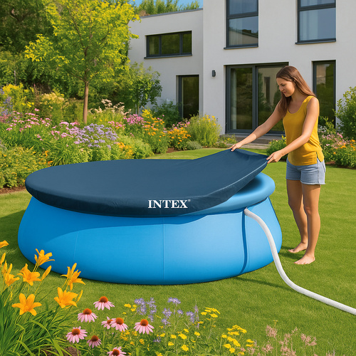 Intex Pool Cover for Easy Set Expansion Pool 305 cm – Protection and Insulation (WNDR25182) - Image 2